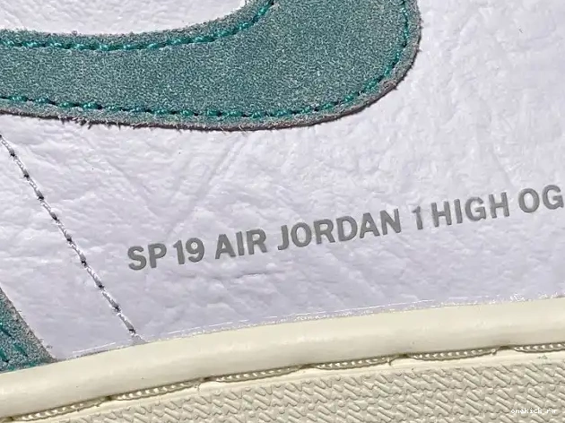 Rep Onekick Jordan 1 Air OG High Green Retro 555088-311 Turbo 0515